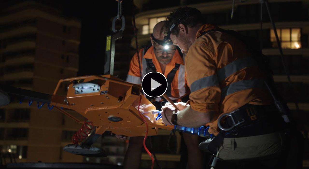 Preview image for the video "Westfield Bondi Junction - Skylight Panel replacement".